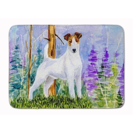 Carolines Treasures Jack Russell Terrier Machine Washable Memory Foam Mat SS8637RUG